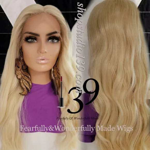Human hair free part with 360 HD lace - Picture 2 of 5